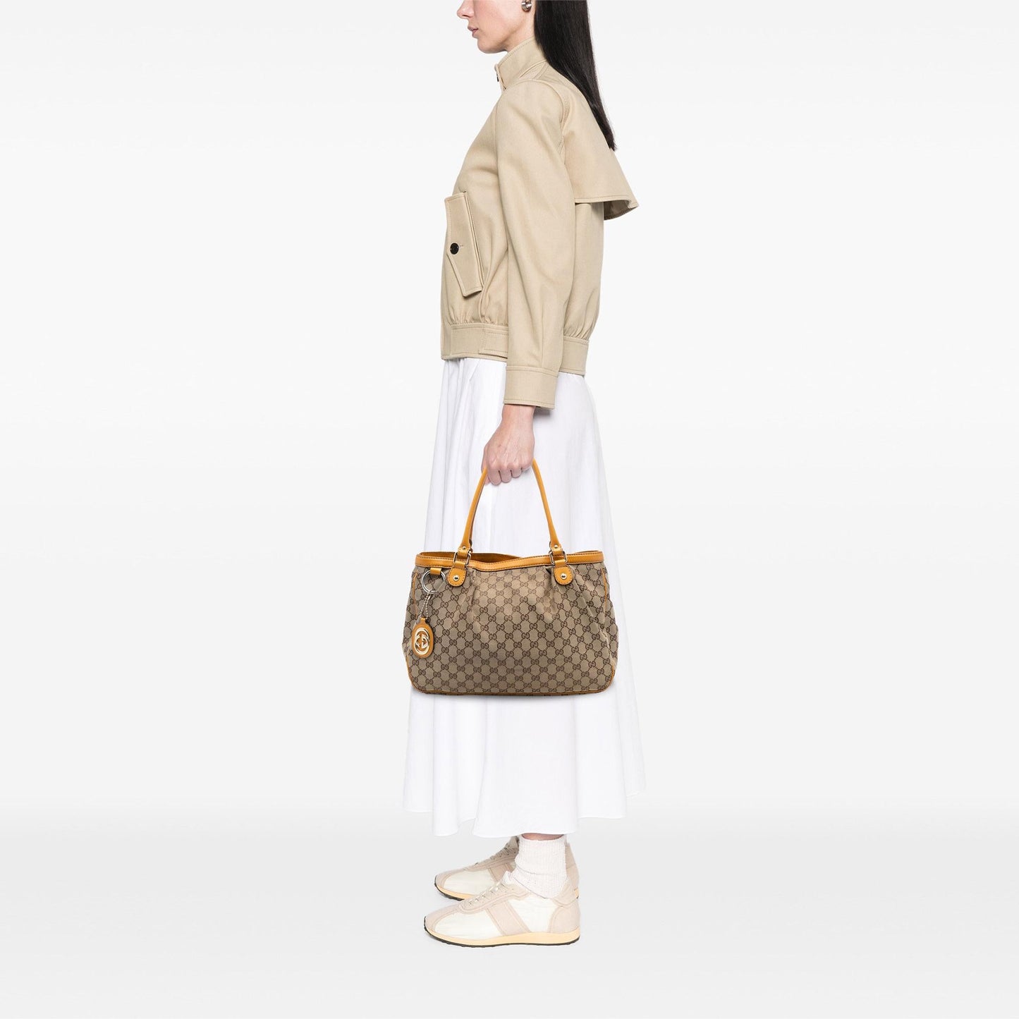 Gucci GG Canvas Sukey Tote