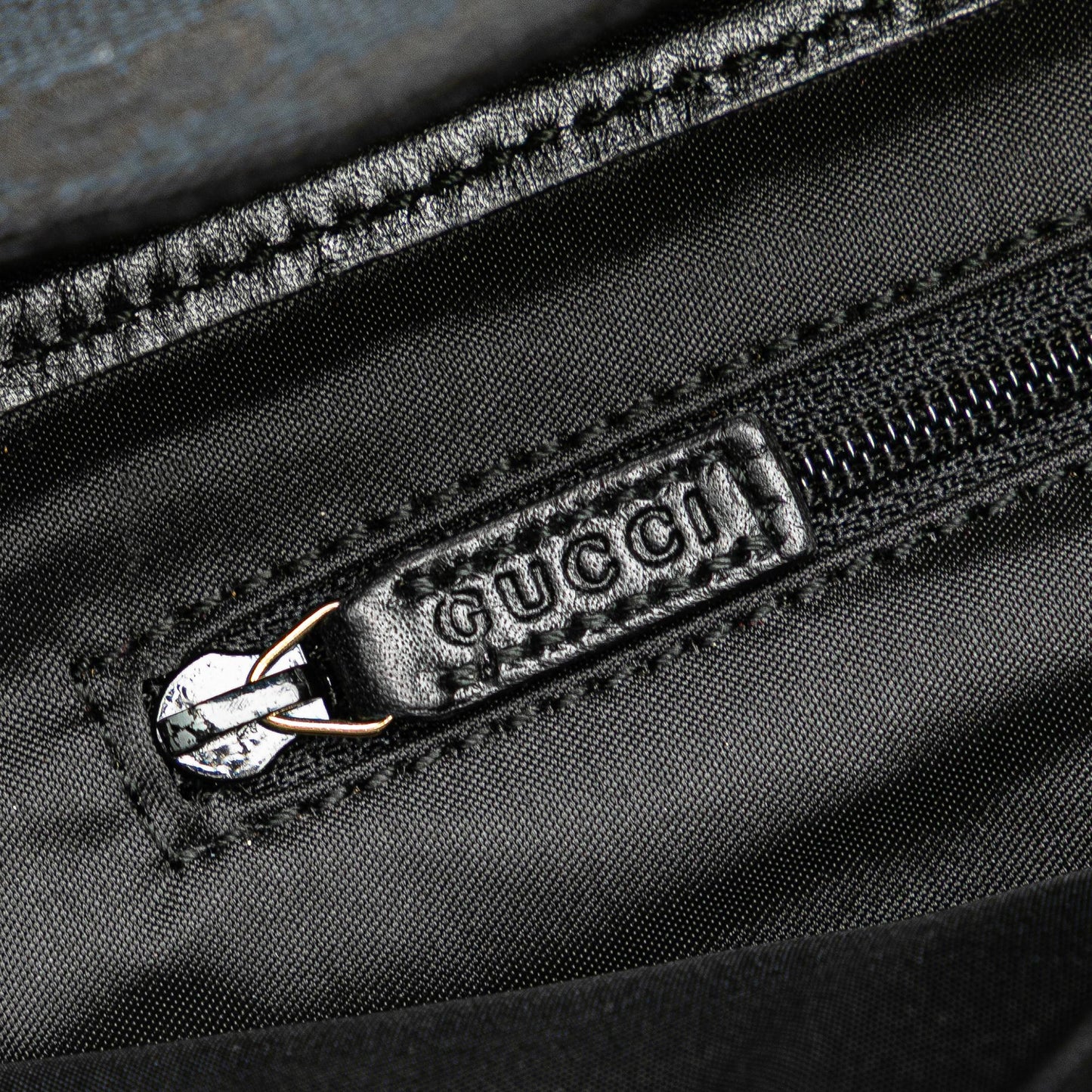 Gucci GG Canvas Tiger Charm Crossbody