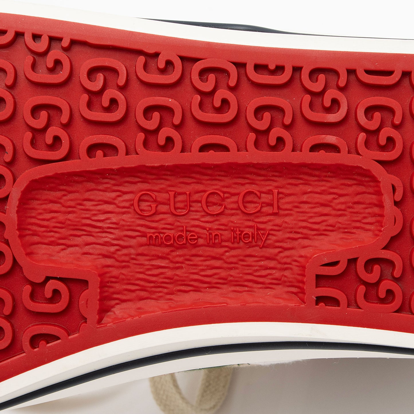Gucci GG Canvas Web 1977 Tennis High Top Sneakers - Size 9 / 39 (SHF-2Re14P)