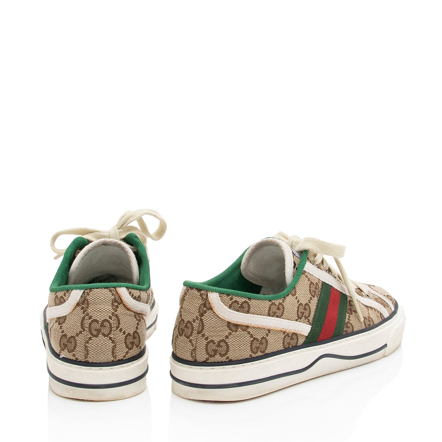 Gucci GG Canvas Web 1977 Tennis Sneakers - Size 6 / 36 (SHF-scIBzV)