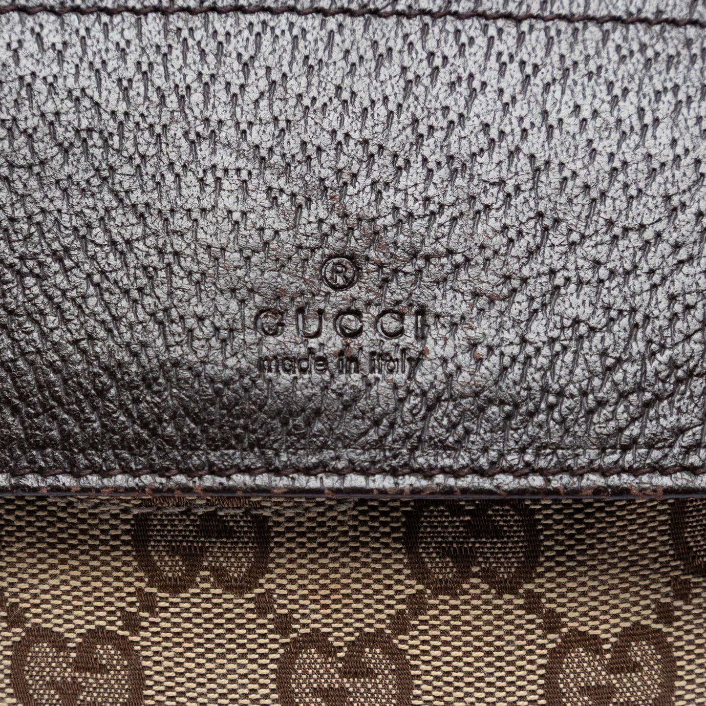 Gucci GG Canvas Web Double Pocket Belt Bag