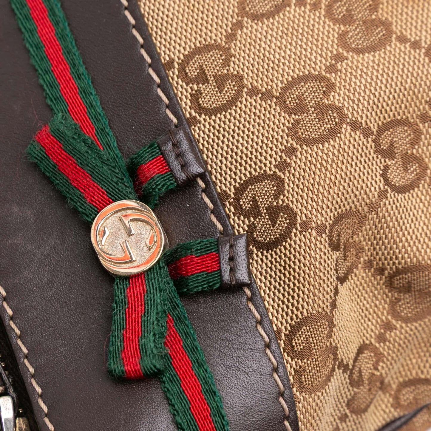 Gucci GG Canvas Web Mayfair Crossbody