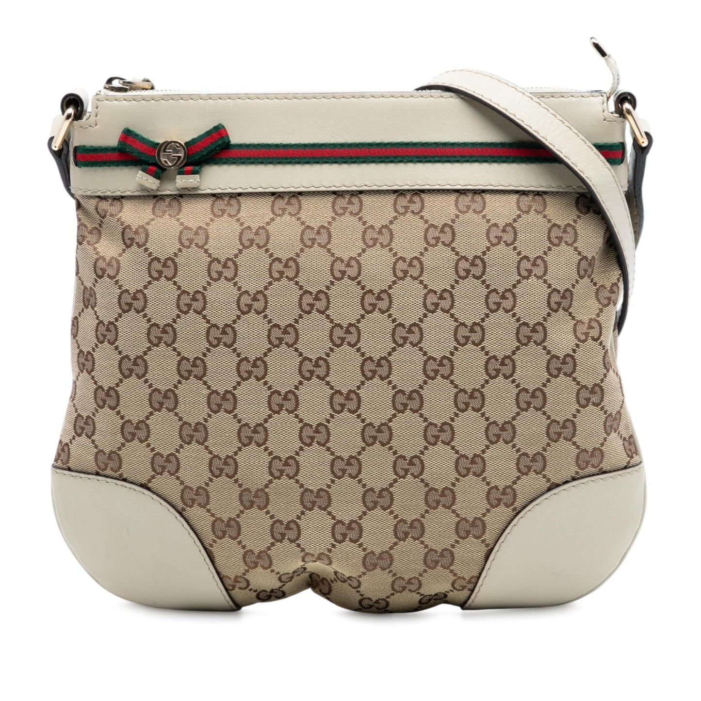 Gucci GG Canvas Web Mayfair Crossbody