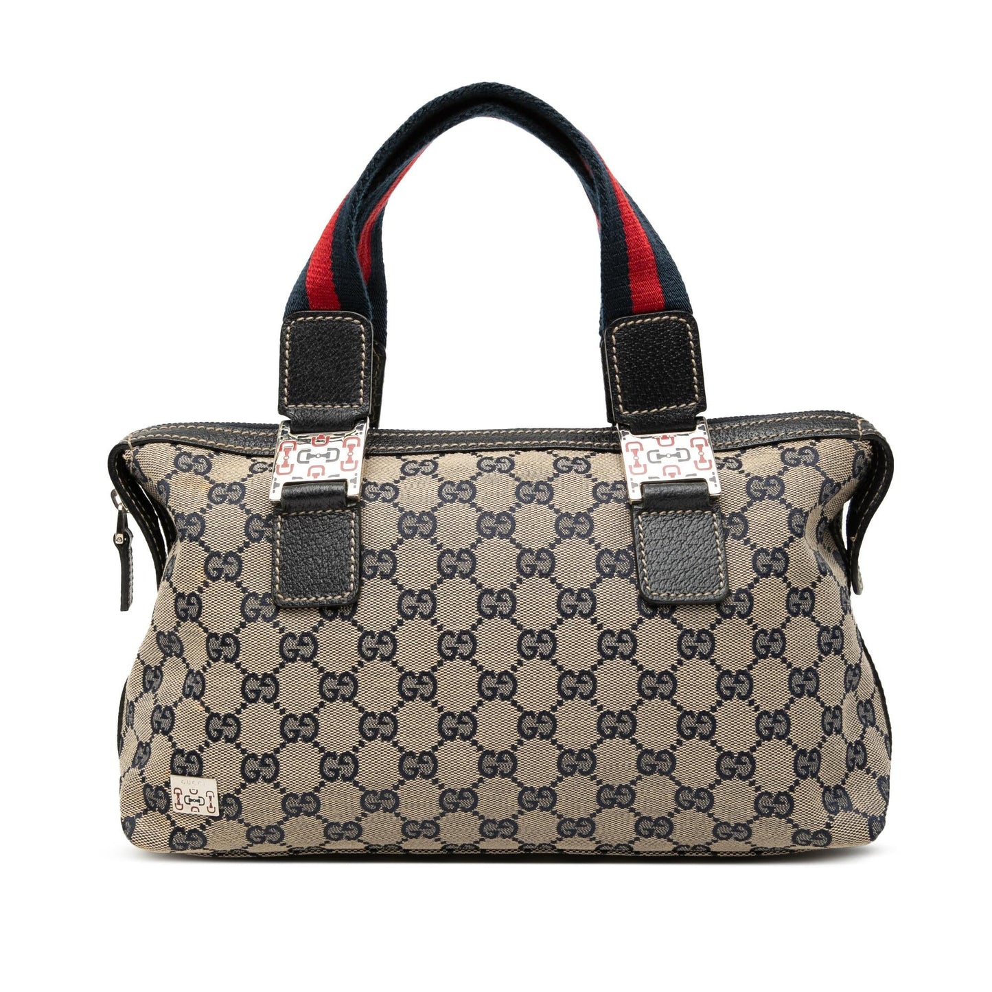 Gucci GG Canvas Web Pop Handbag