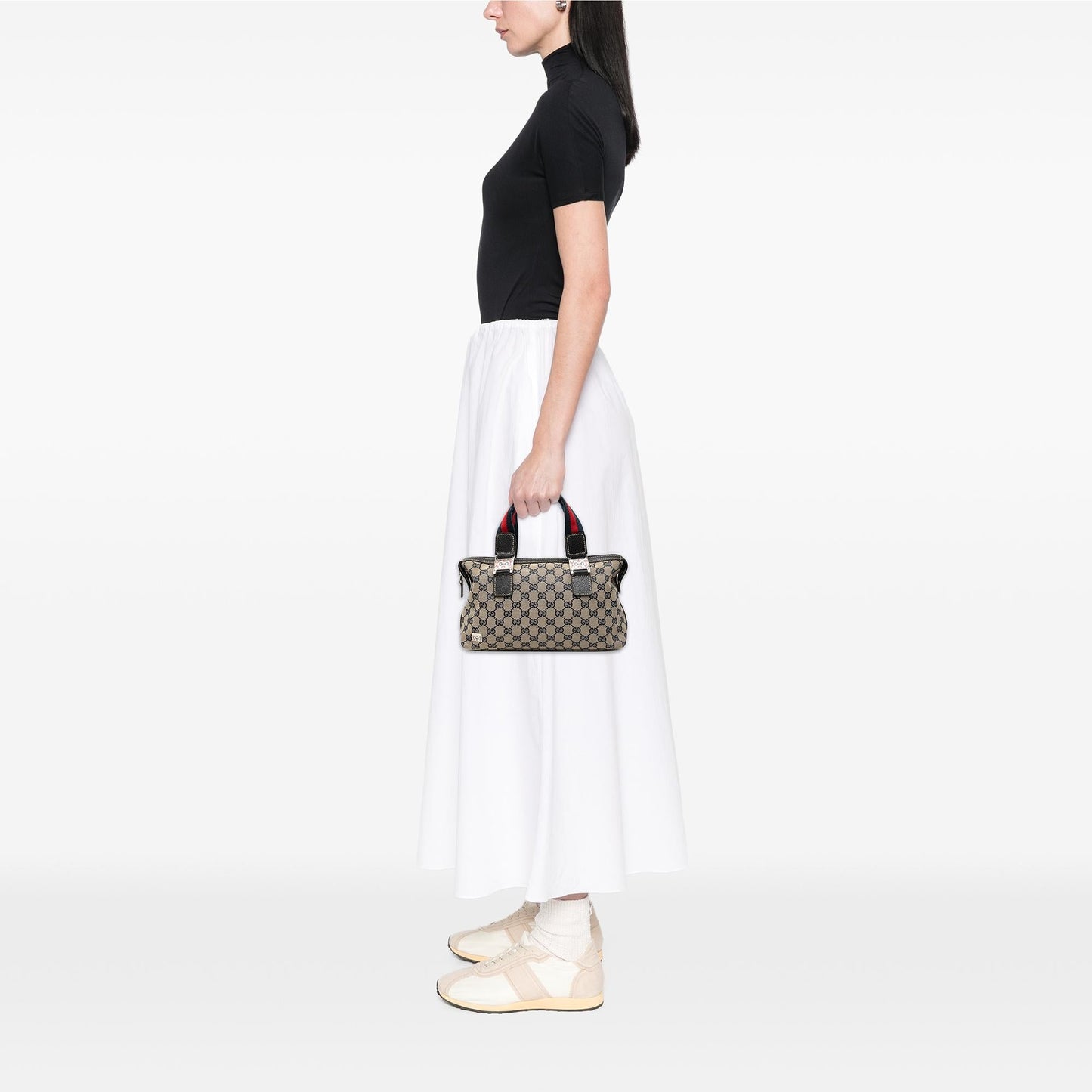 Gucci GG Canvas Web Pop Handbag