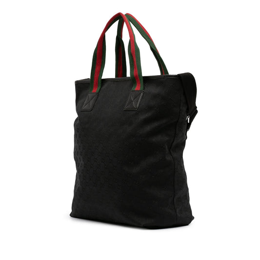 Gucci GG Canvas Web Satchel