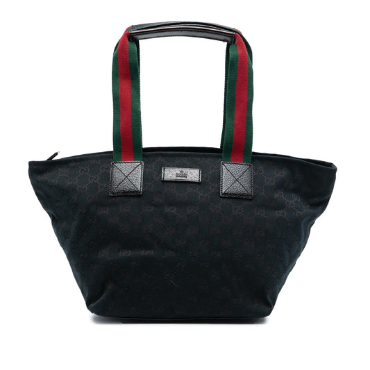 Gucci GG Canvas Web Tote