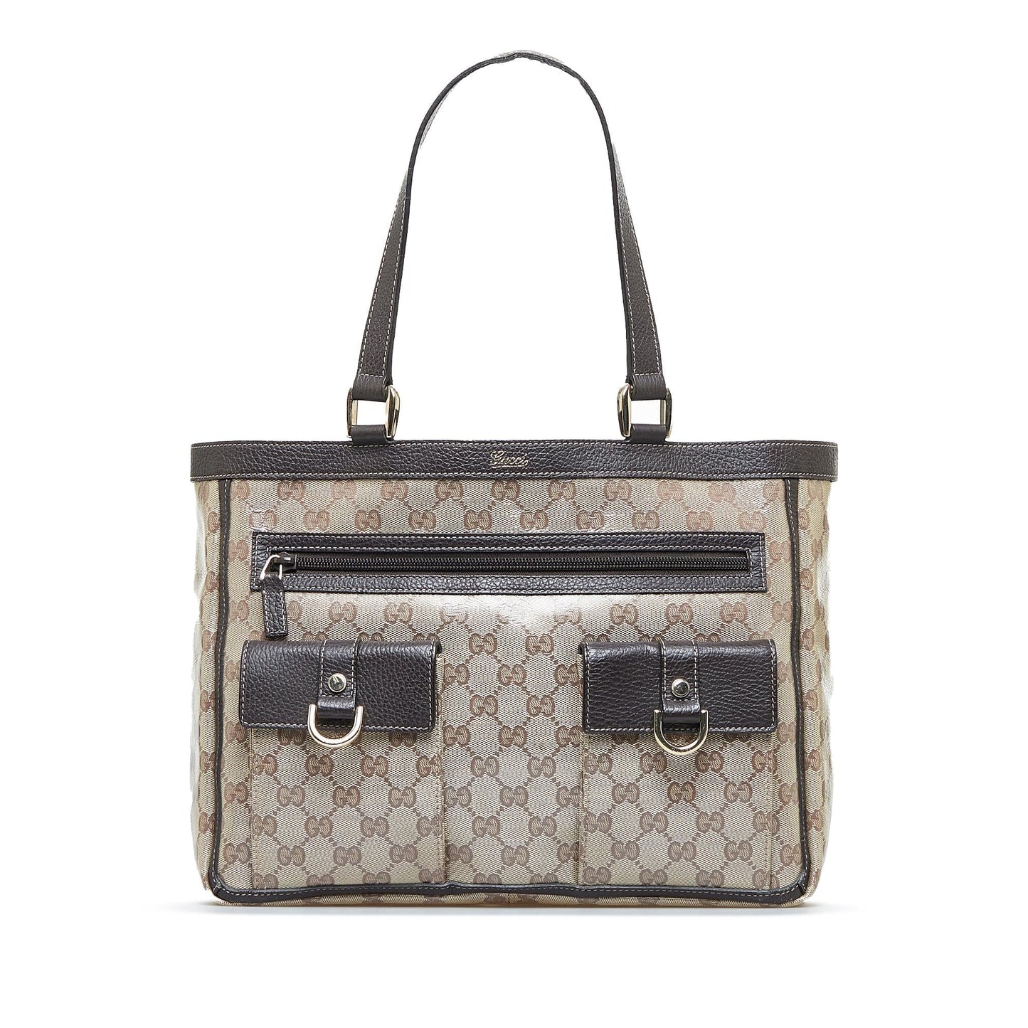 Luxury Gucci GG Crystal Abbey D-Ring Tote (SHG-0cYgsJ)