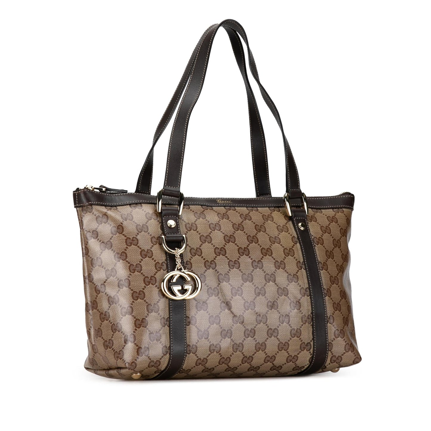 Gucci GG Crystal Abbey D Ring Tote (SHG-boT90S)