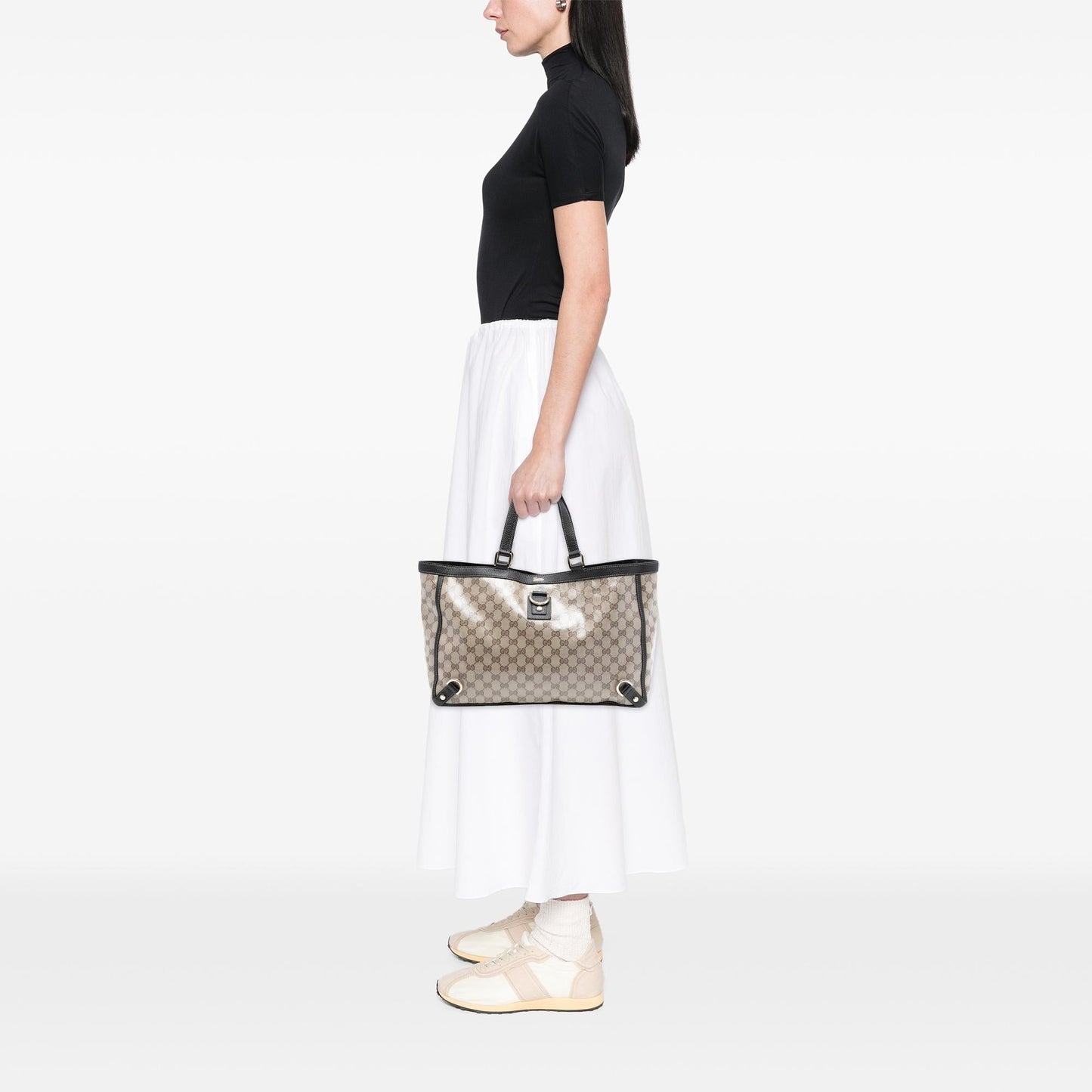 Gucci GG Crystal Abbey D Ring Tote