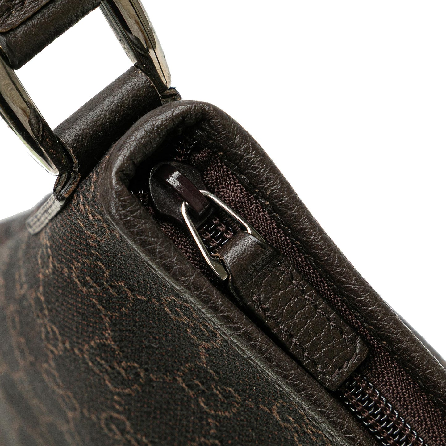 Gucci GG Denim Abbey D Ring Crossbody