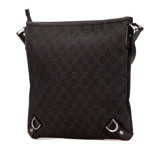 Gucci GG Denim Abbey D Ring Crossbody