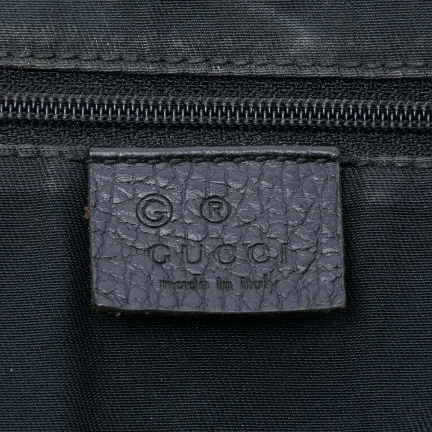 Gucci GG Denim Abbey D Ring Pocket Tote