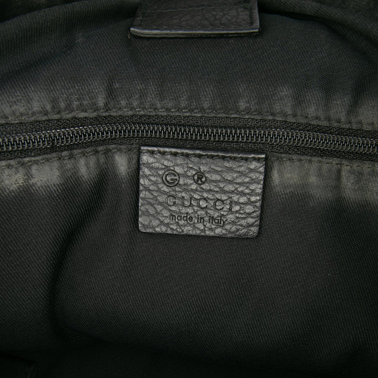 Gucci GG Denim Abbey D Ring Satchel