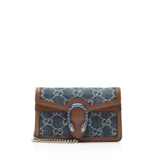 Gucci GG Denim Dionysus Mini Shoulder Bag