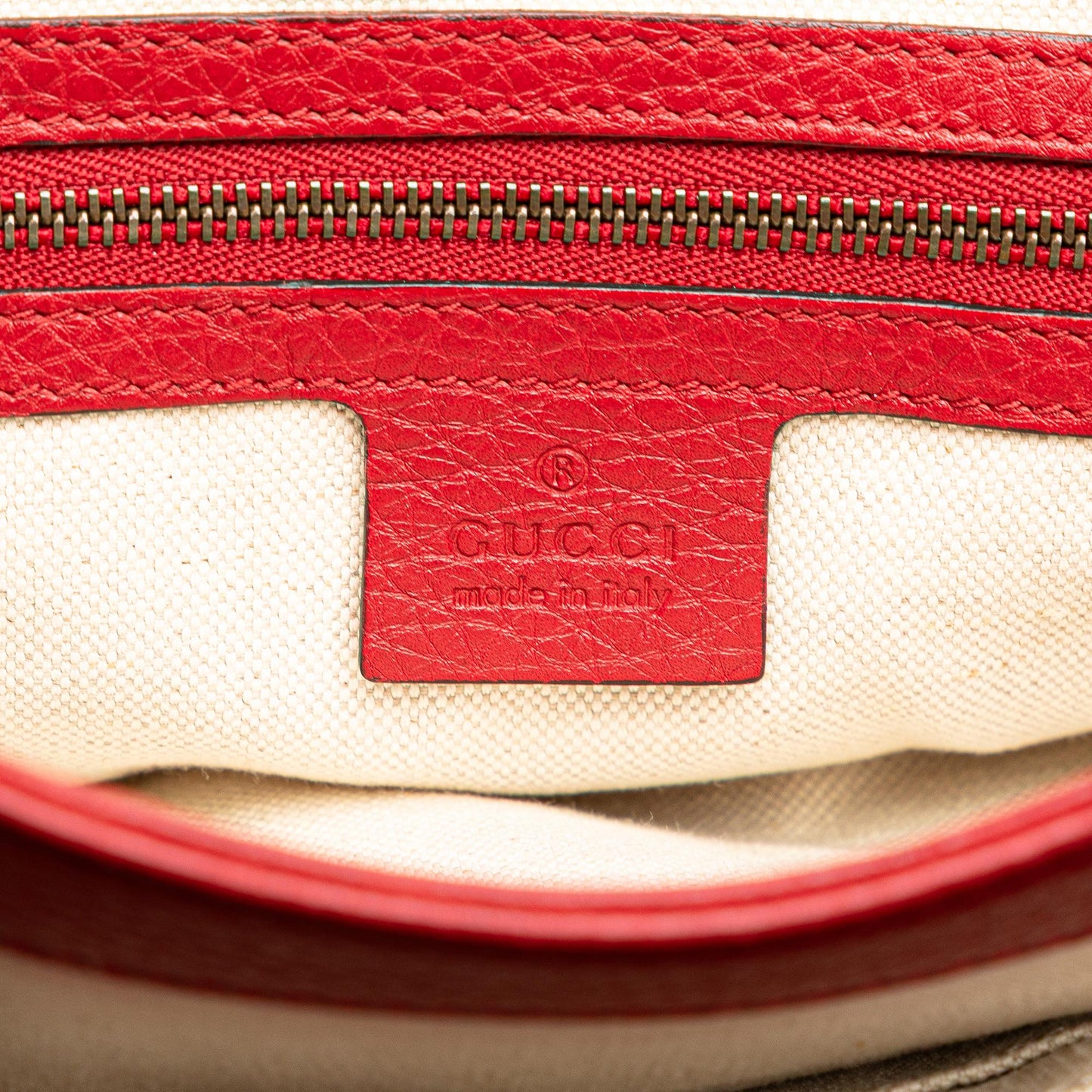 Gucci GG Marmont Leather Animalier Crossbody