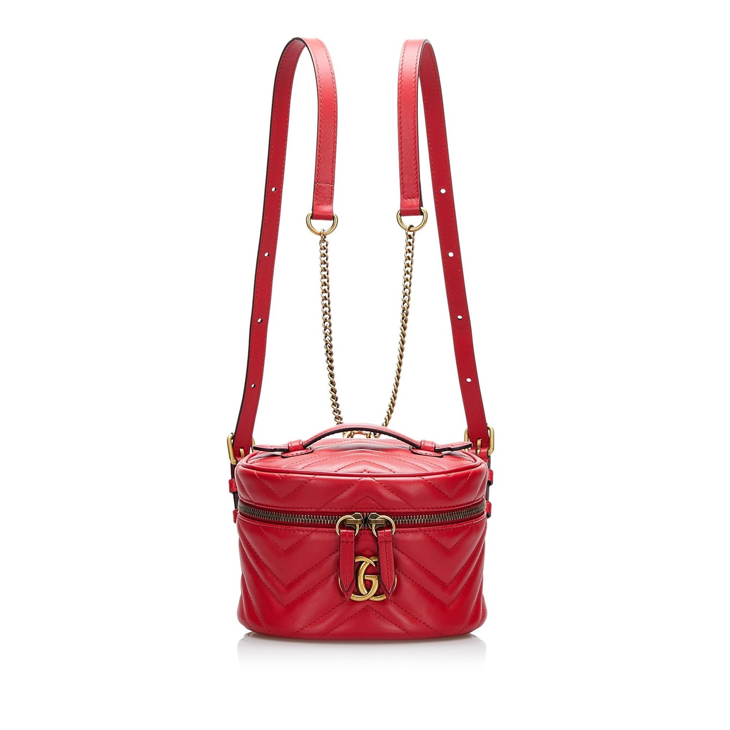 Gucci GG Marmont Round Backpack (SHG-4Vb8t5)