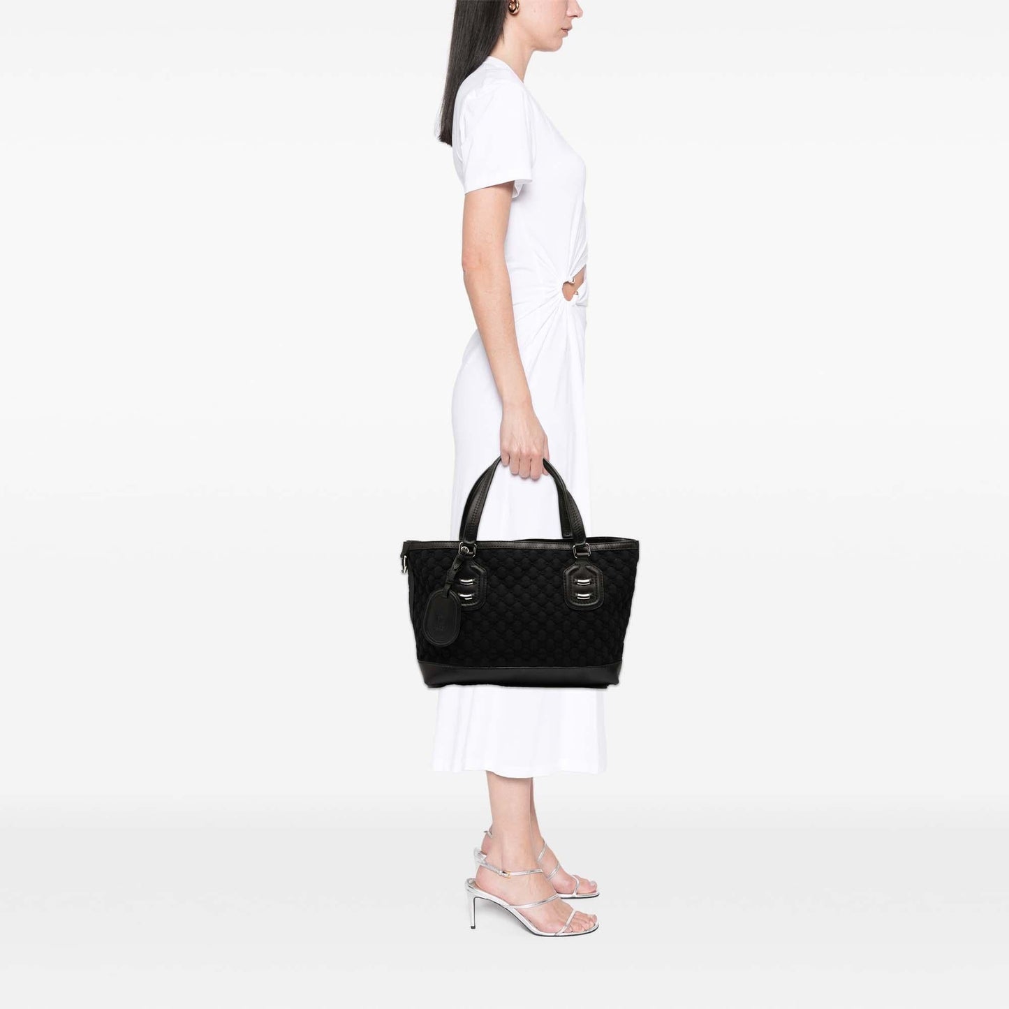 Gucci GG Neoprene Techno Tag Tote