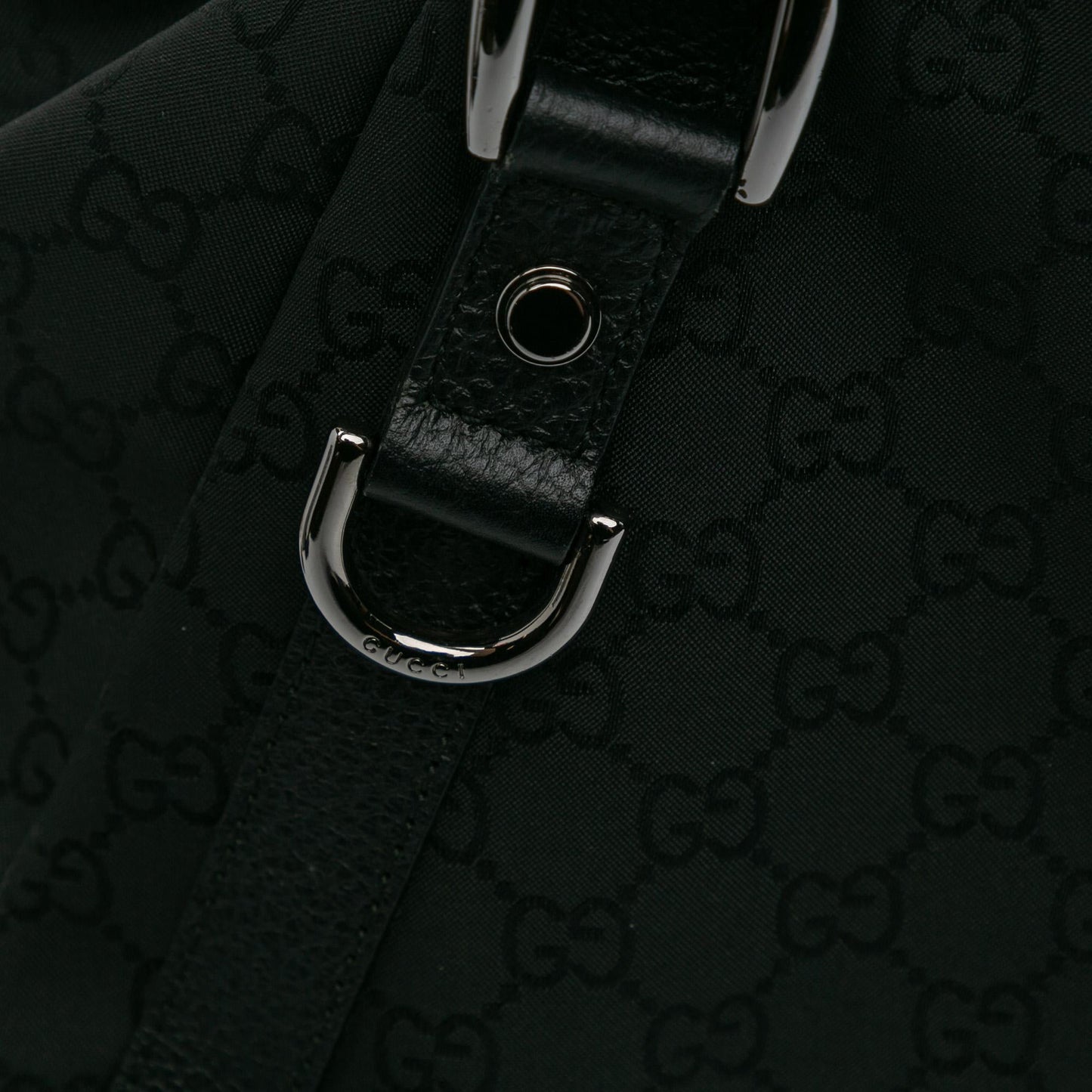 Gucci GG Nylon Abbey D Ring Tote