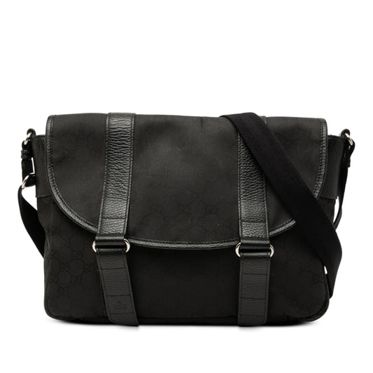 Gucci GG Nylon Messenger Bag