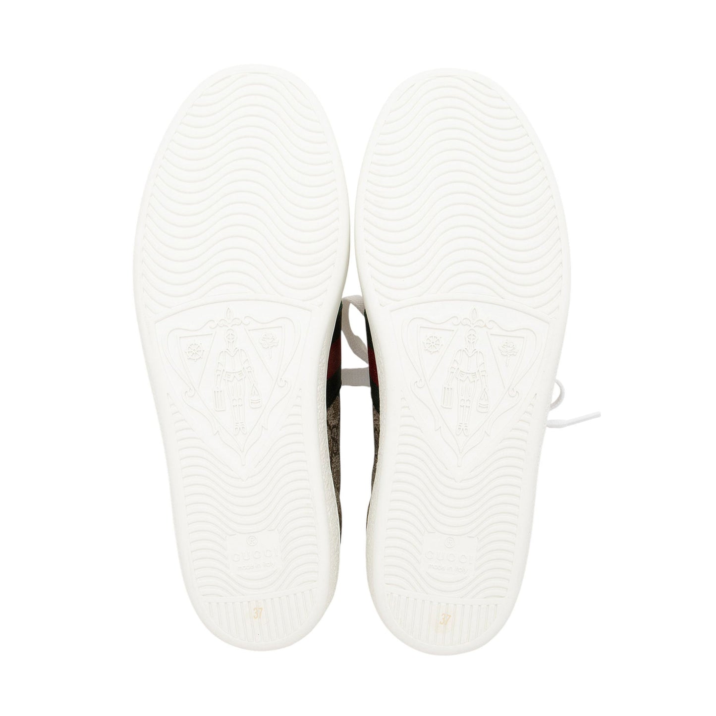 Gucci GG Supreme Bee Ace Sneakers - Size 7 / 37