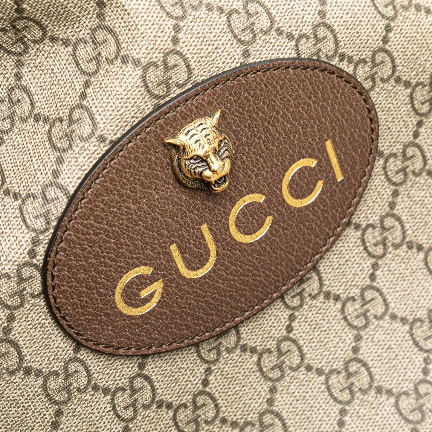 Gucci GG Supreme Animalier Backpack