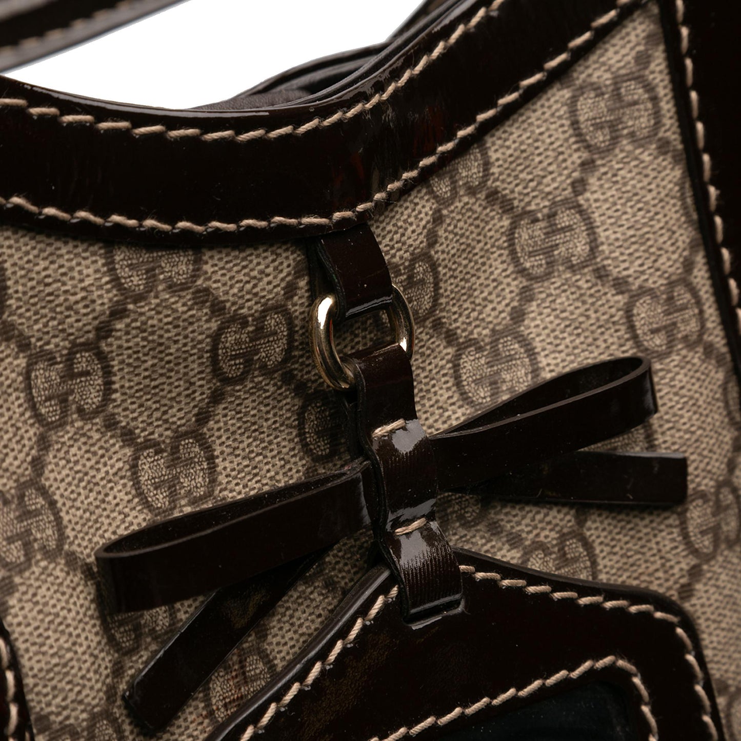 Gucci GG Supreme Bow Tote