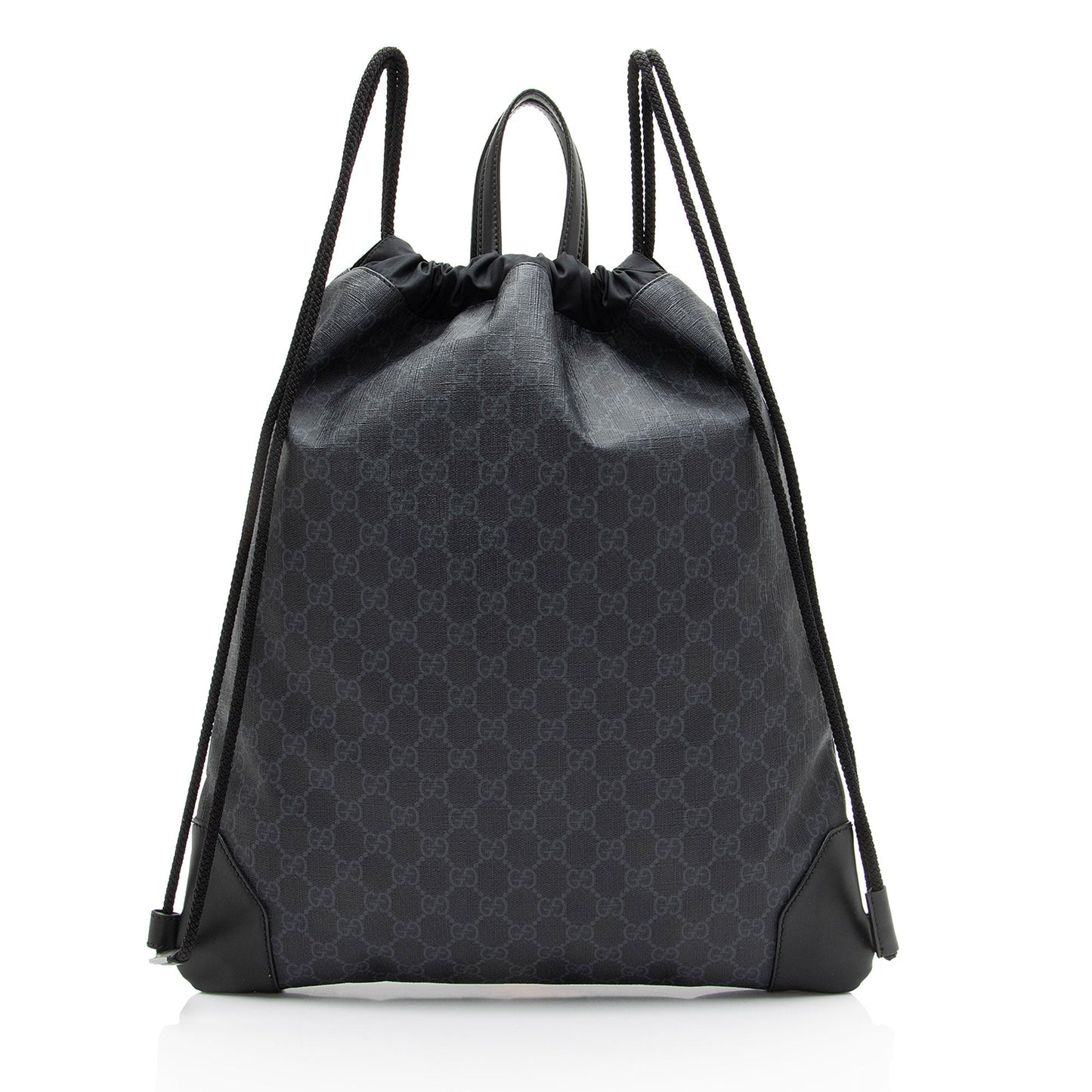 Gucci GG Supreme Canvas Drawstring Backpack