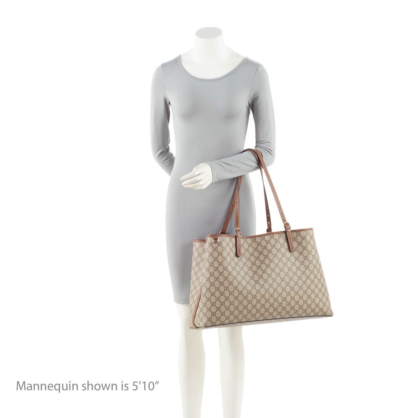 Gucci GG Supreme Emblem Maxi Tote