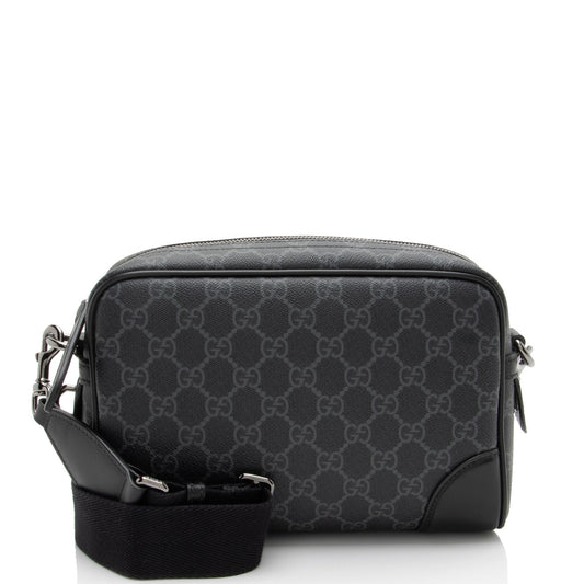 Gucci GG Supreme Emblem Small Crossbody