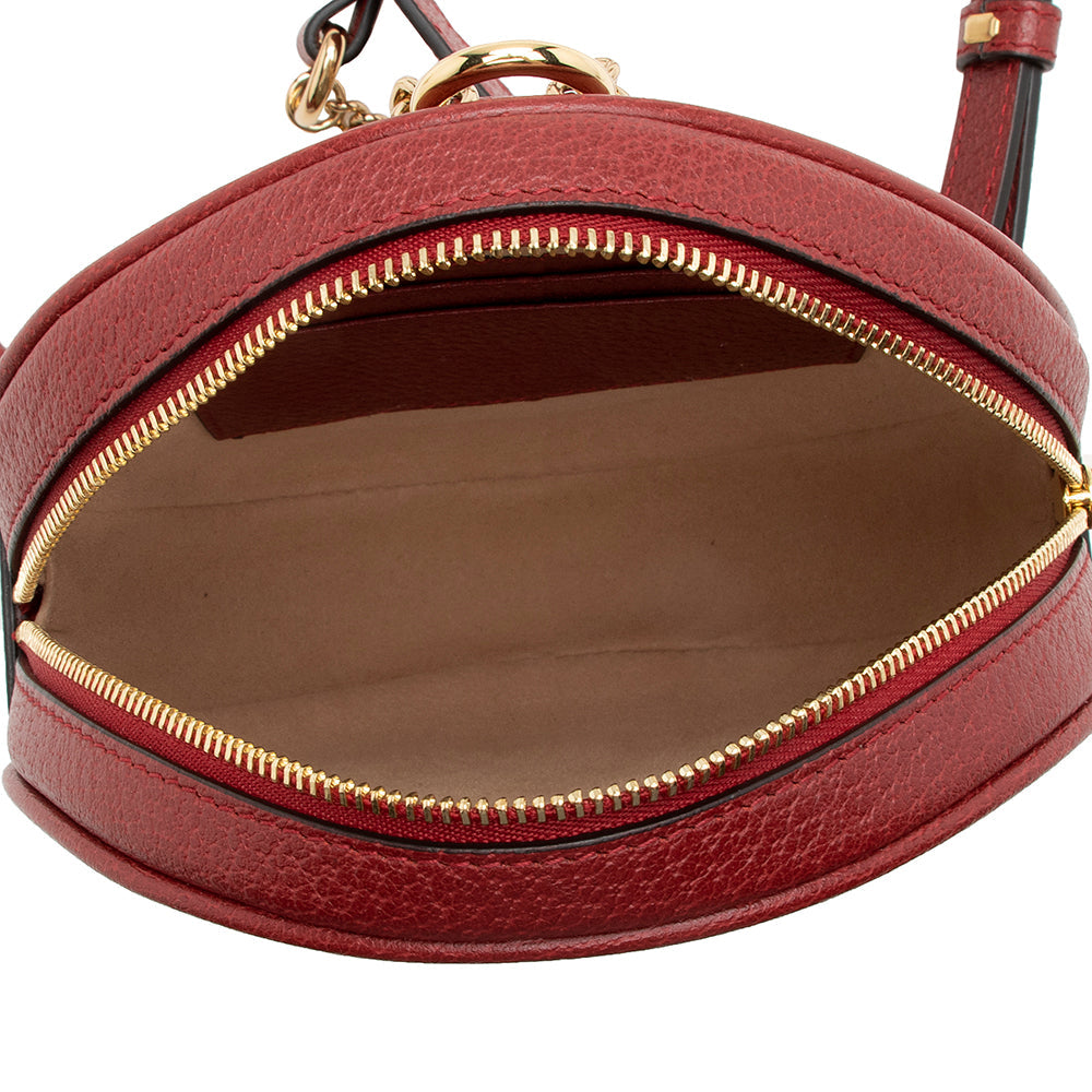 Gucci GG Supreme Flora Ophidia Round Mini Backpack (SHF-17170)