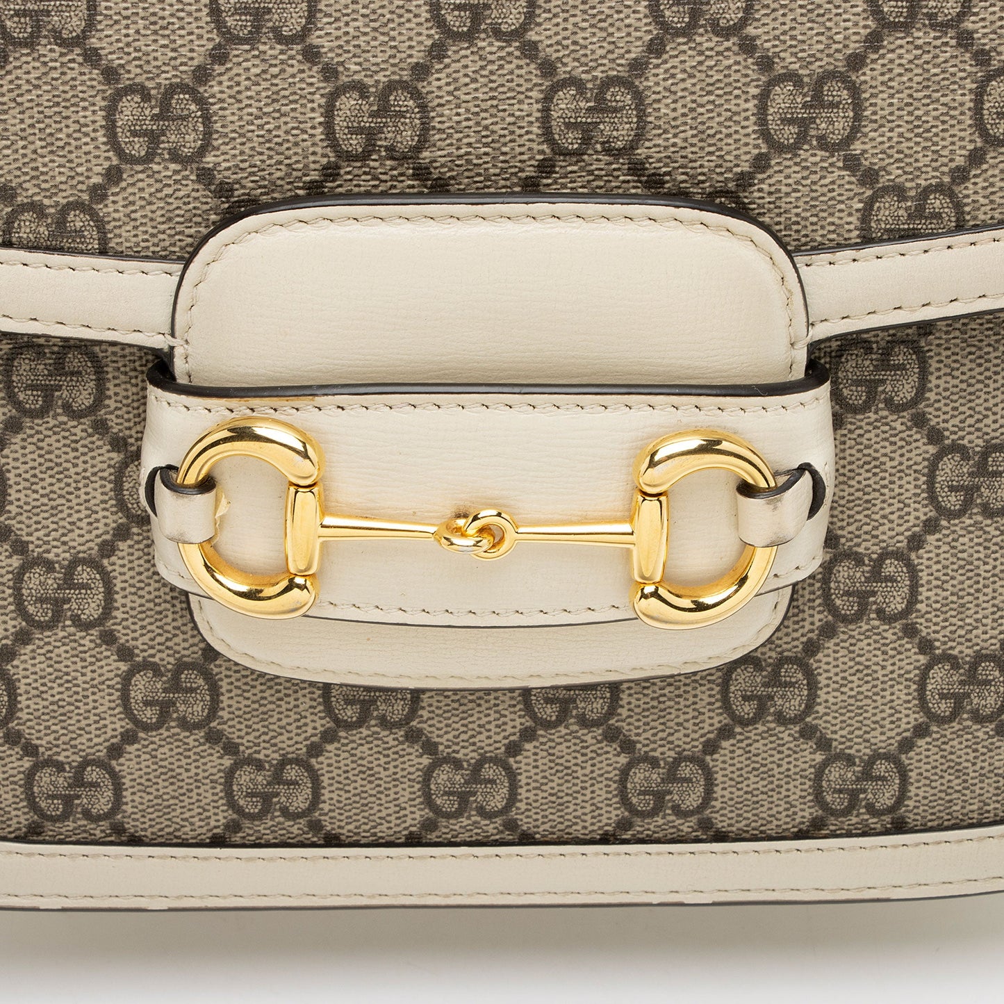 Gucci GG Supreme Horsebit 1955 Medium Shoulder Bag