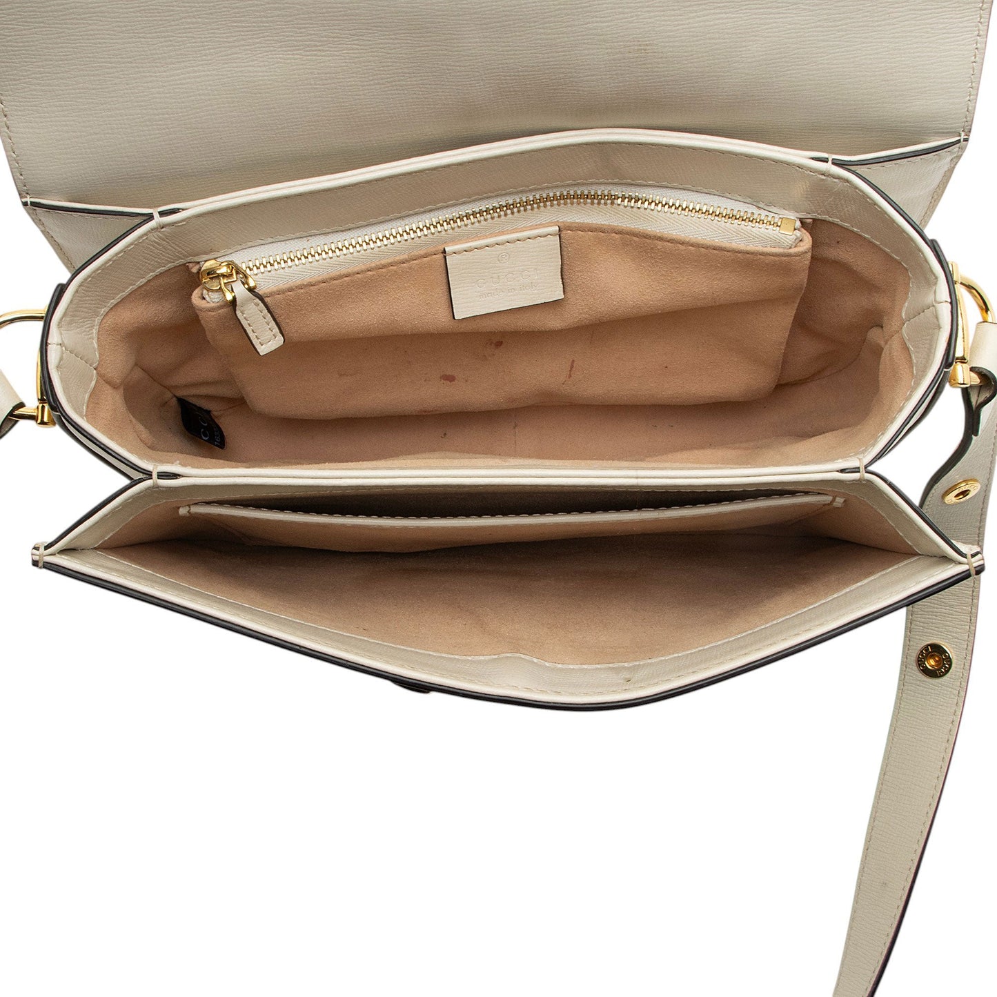 Gucci GG Supreme Horsebit 1955 Medium Shoulder Bag