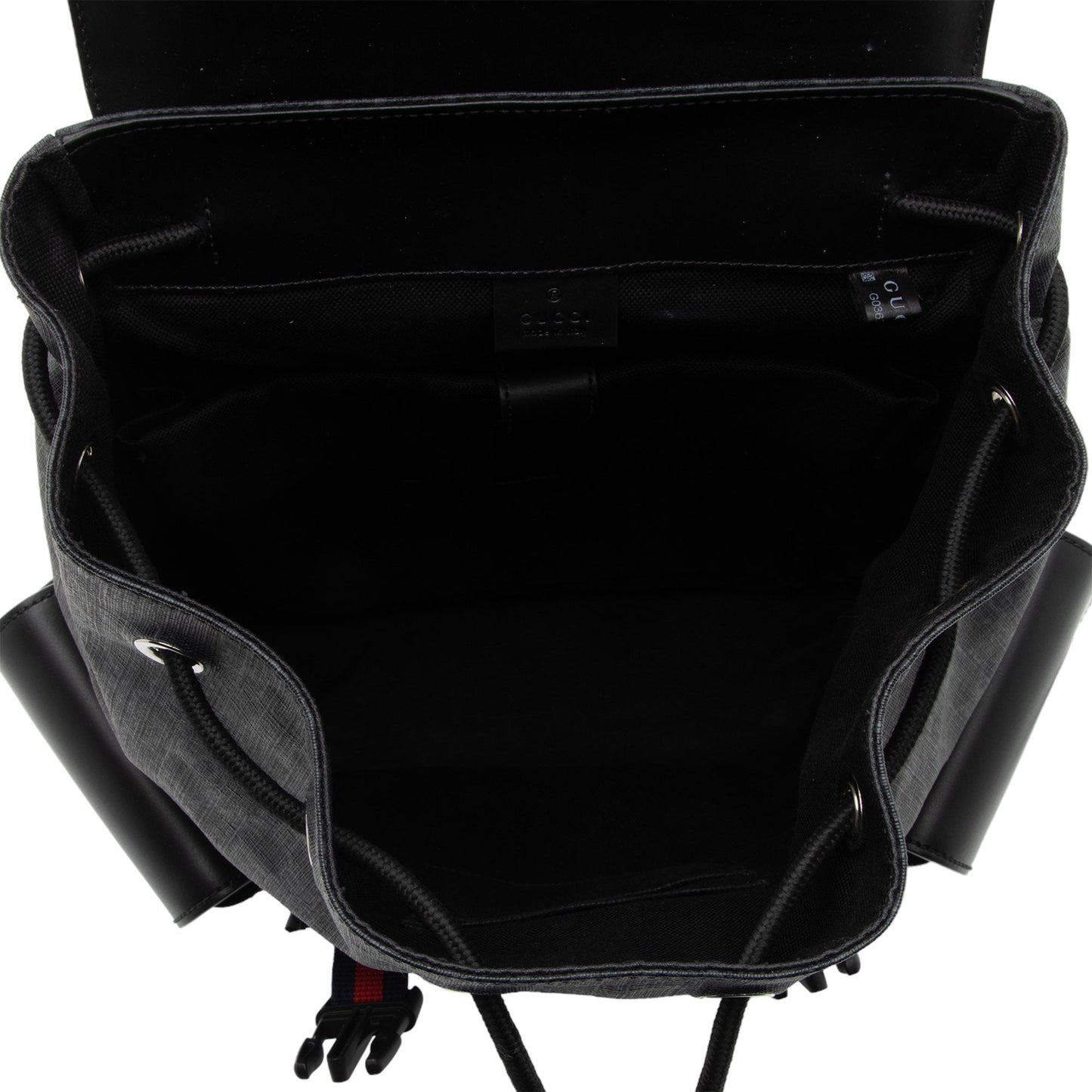 Gucci GG Supreme Medium Flap Backpack (SHF-FgH5FO)