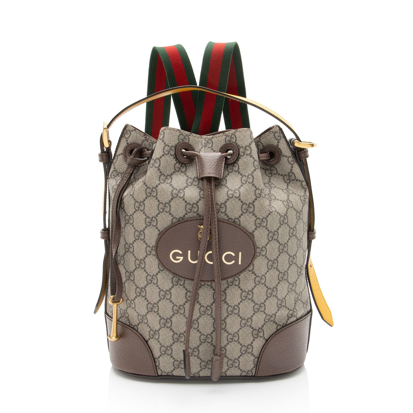 Gucci GG Supreme Neo Vintage Drawstring Shoulder Bag