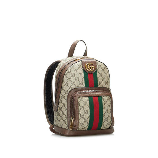 Gucci GG Supreme Ophidia Backpack (SHG-ztzY7V)