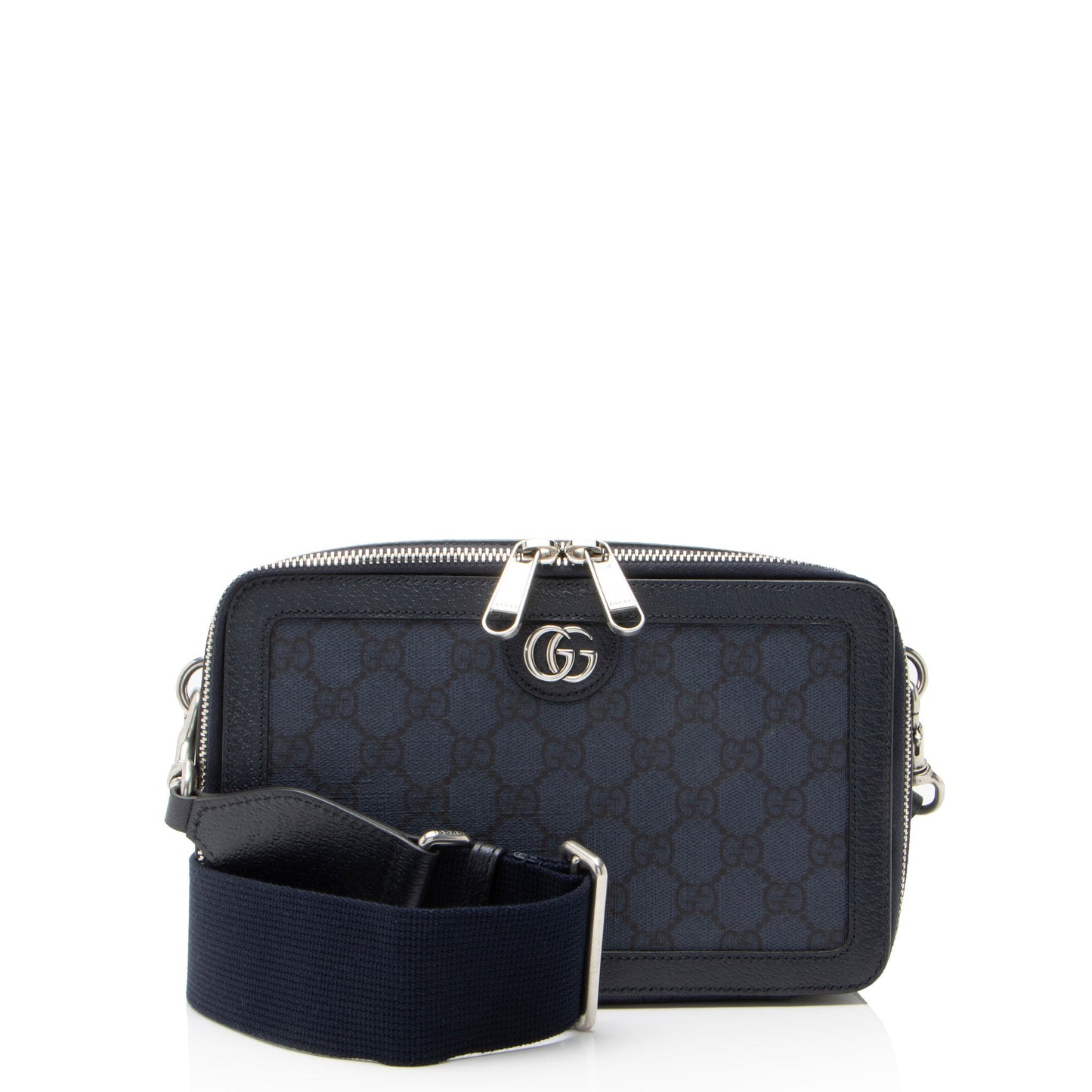 Gucci GG Supreme Ophidia Zip Around Crossbody