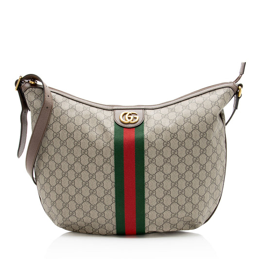 Gucci GG Supreme Ophidia Large Shoulder Bag