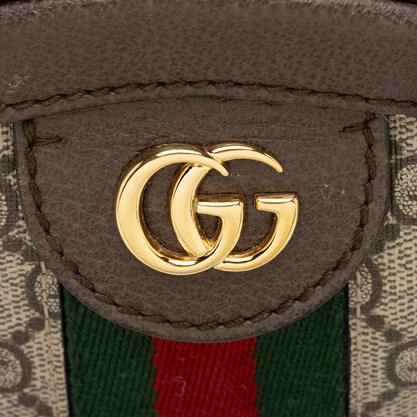 Gucci GG Supreme Ophidia Round Mini Shoulder Bag