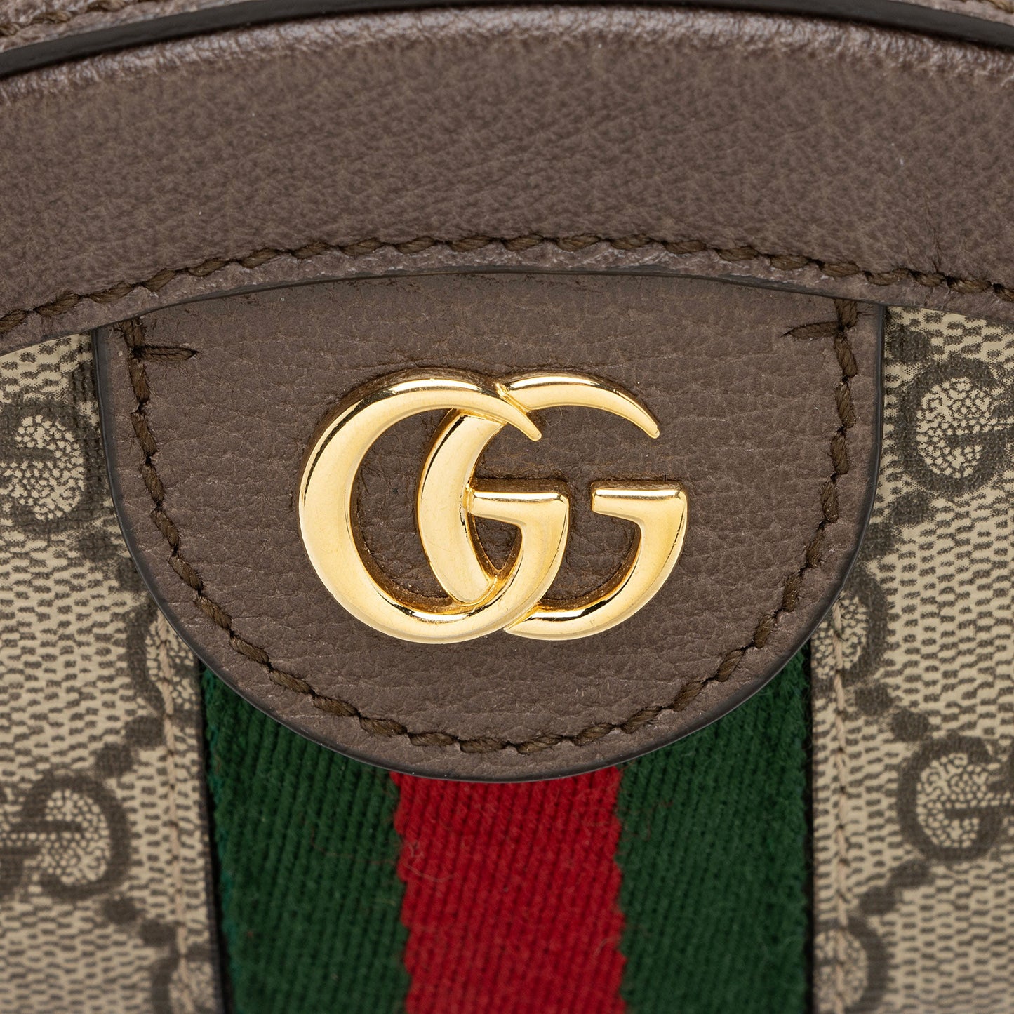 Gucci GG Supreme Ophidia Round Mini Shoulder Bag
