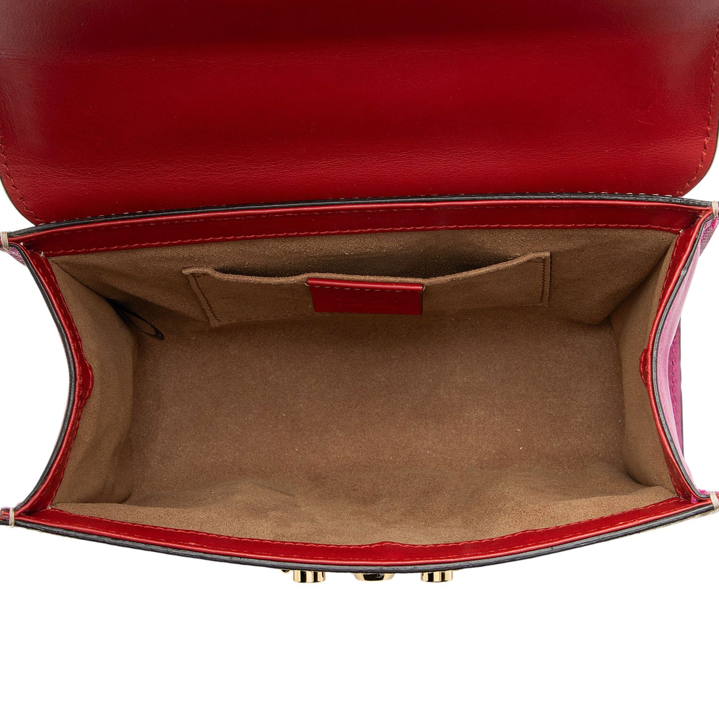 Gucci GG Supreme Padlock Small Shoulder Bag