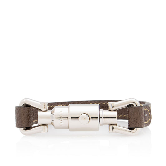 Gucci GG Supreme Piston Bracelet