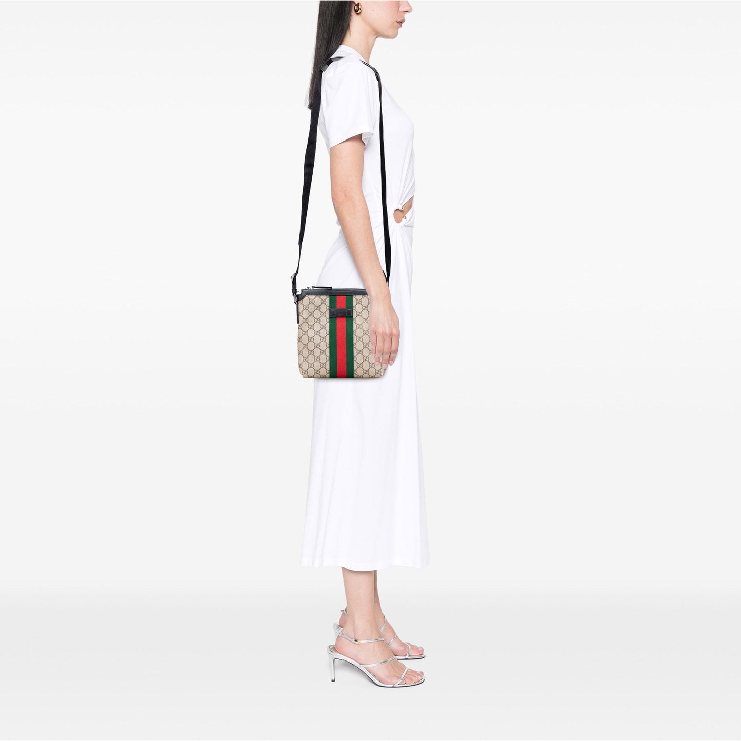 Gucci GG Supreme Web Crossbody