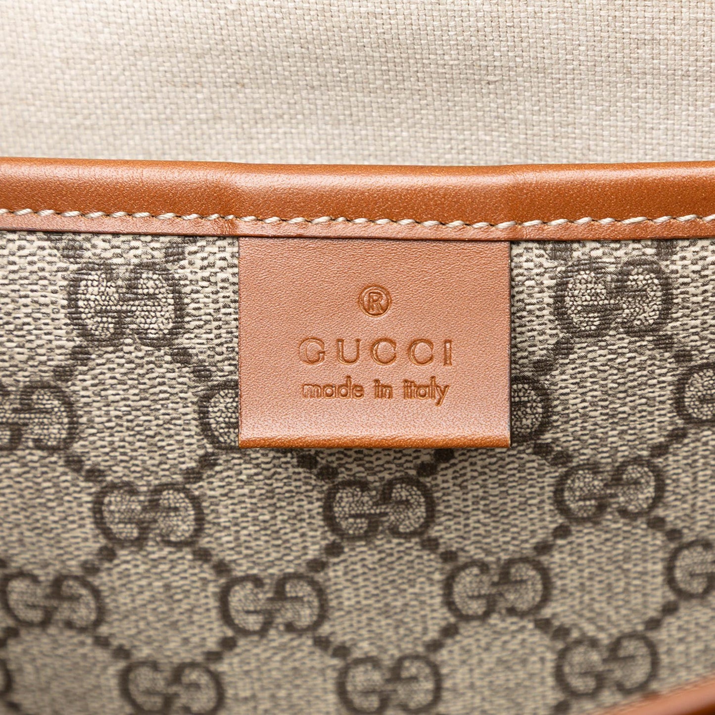 Gucci GG Supreme Web Messenger Bag