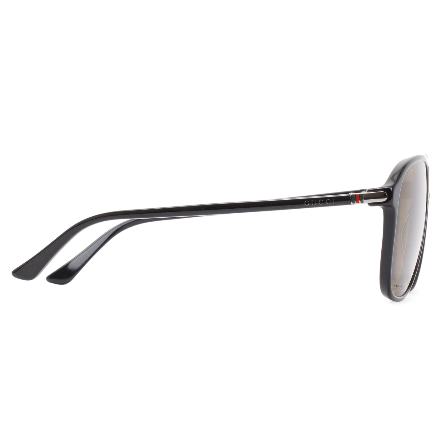 Gucci GG0016S Black Acetate Aviator Sunglasses