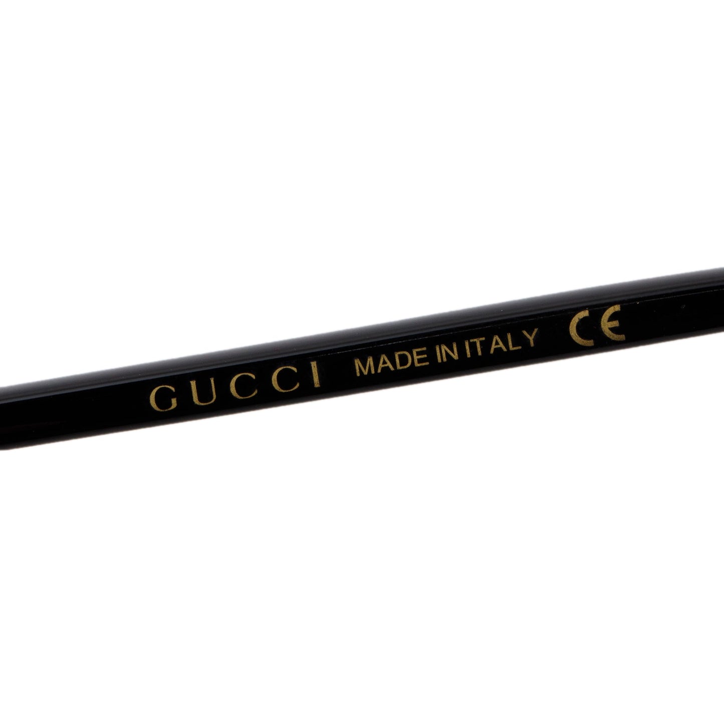 Gucci GG0016S Black Acetate Aviator Sunglasses