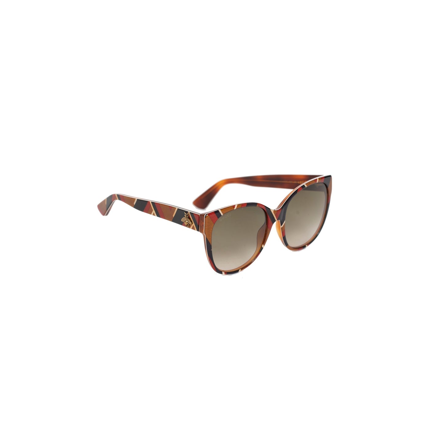 Gucci GG0097S Round-Frame Sunglasses