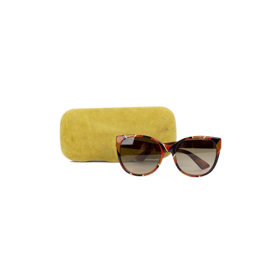 Gucci GG0097S Round-Frame Sunglasses