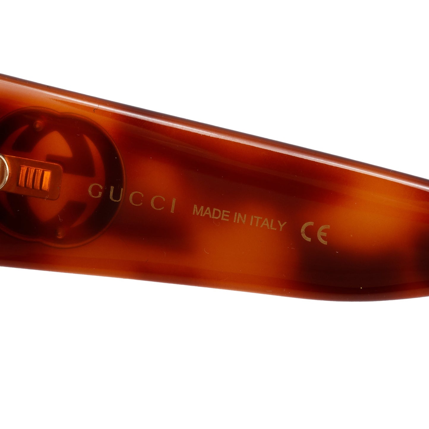 Gucci GG0142SA Tortoise Acetate Square Frame Sunglasses