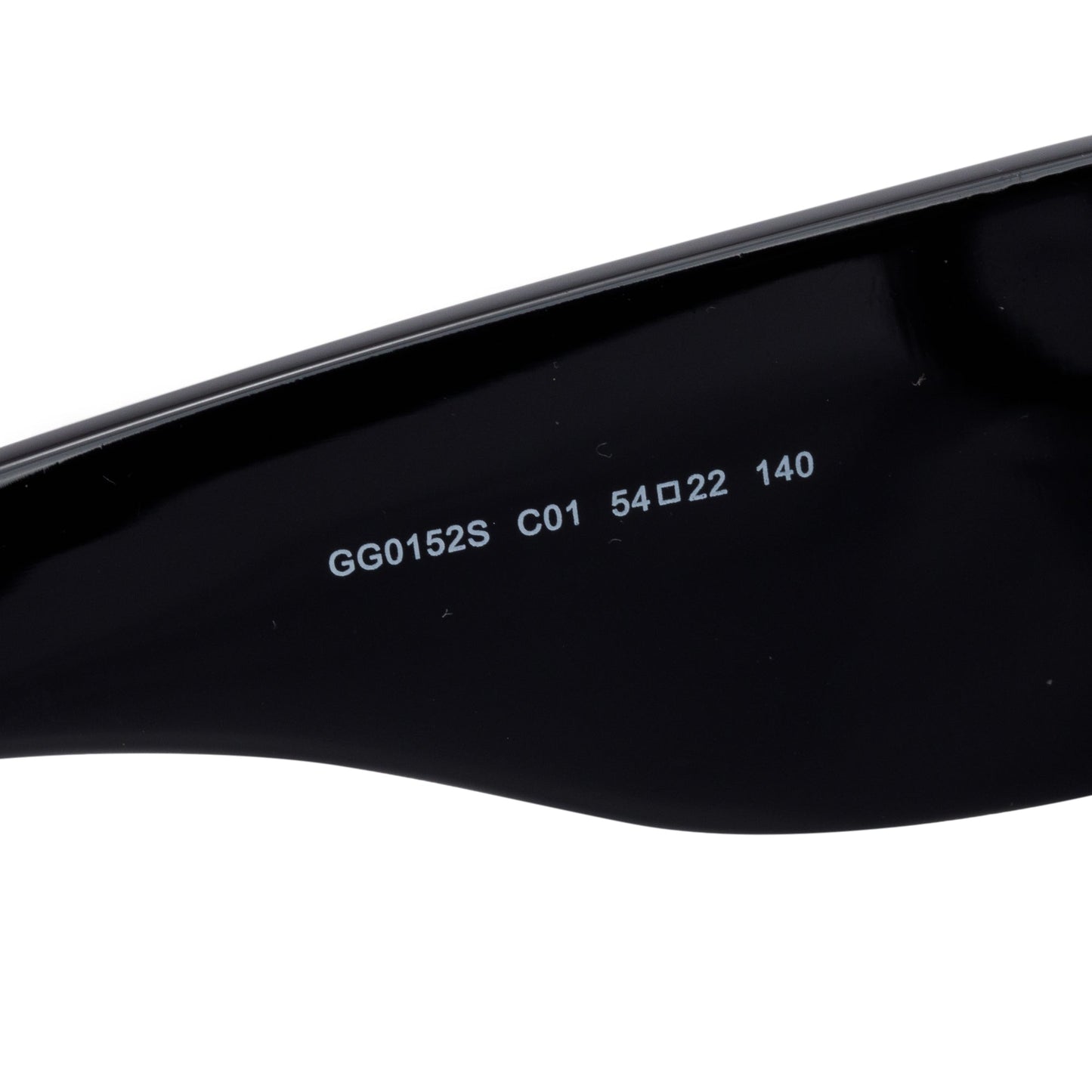 Gucci GG0152S Black Oversized Aviator Sunglasses